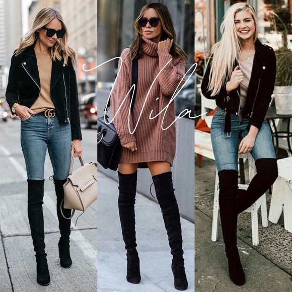 WILA Shoes - BACK IN STOCK🤩 vegan suede overtheknee boots tall